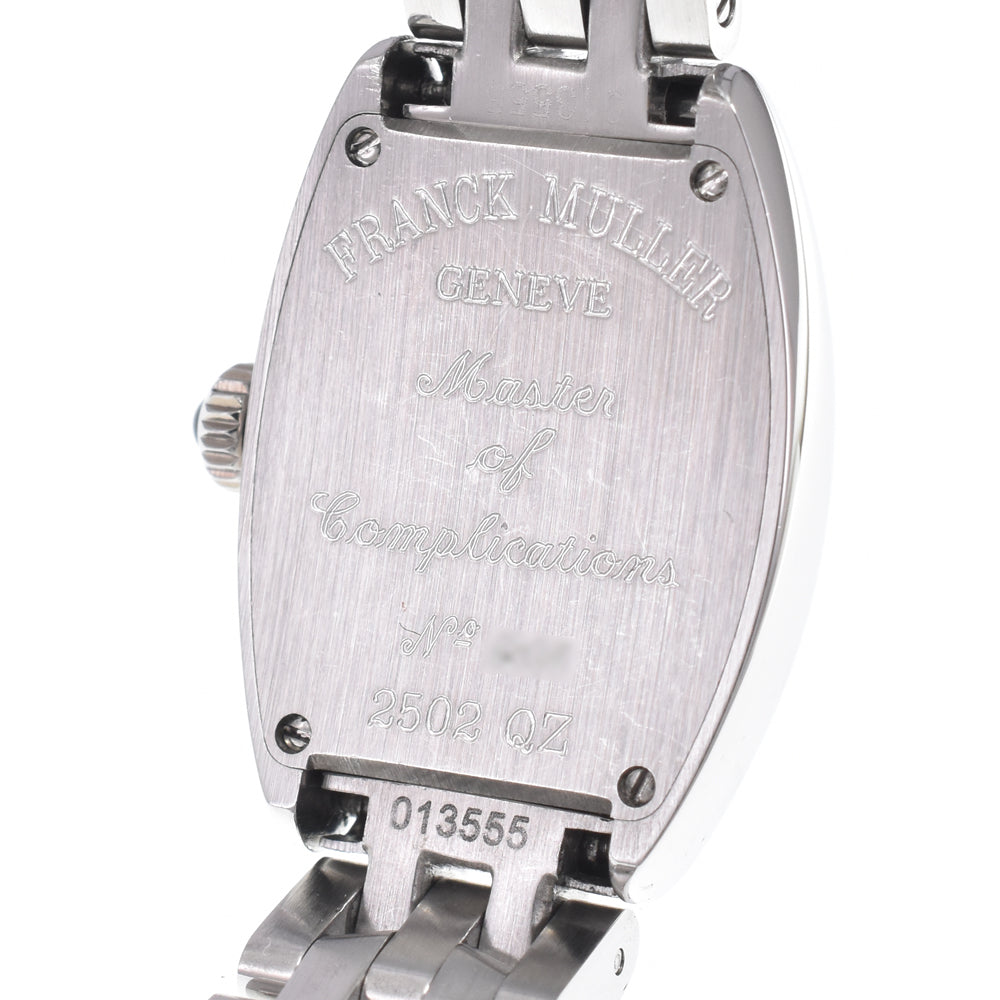 Franck Muller Cintree Curvex Quartz Stainless Steel Watch (Pre-Owned)