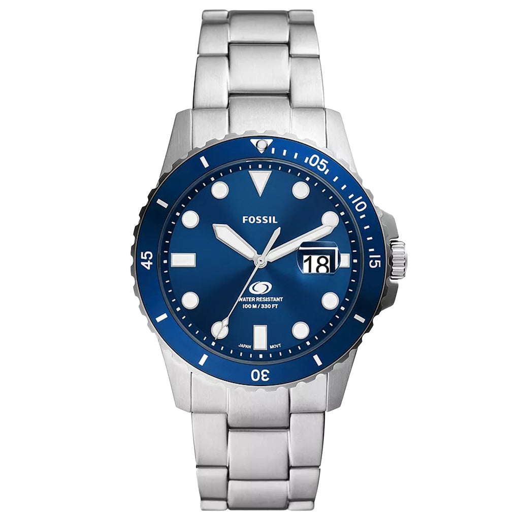 Fossil Men's Dive Blue Dial Watch
