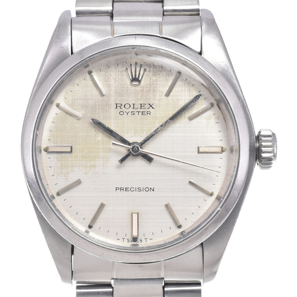 Rolex Oyster Precision Steel Watch (Pre-Owned)