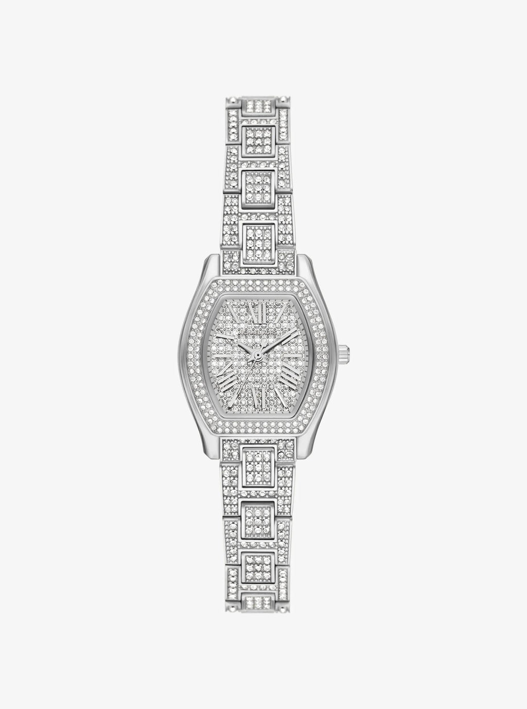 Petite Chelsea Pavé Silver-Tone Watch