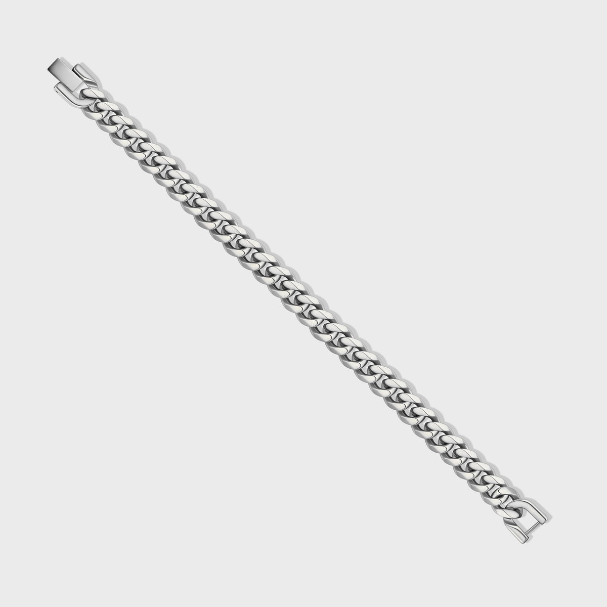 Cuban Link Bracelet (Silver) - 10mm
