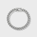 Cuban Link Bracelet (Silver) - 8mm