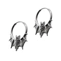 BAT HOOP EARRING