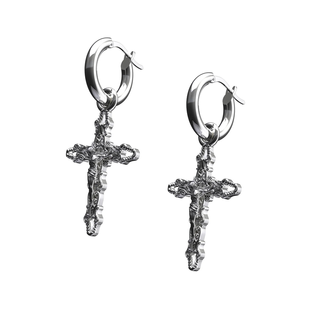 CRUCIFIX CROSS EARRING