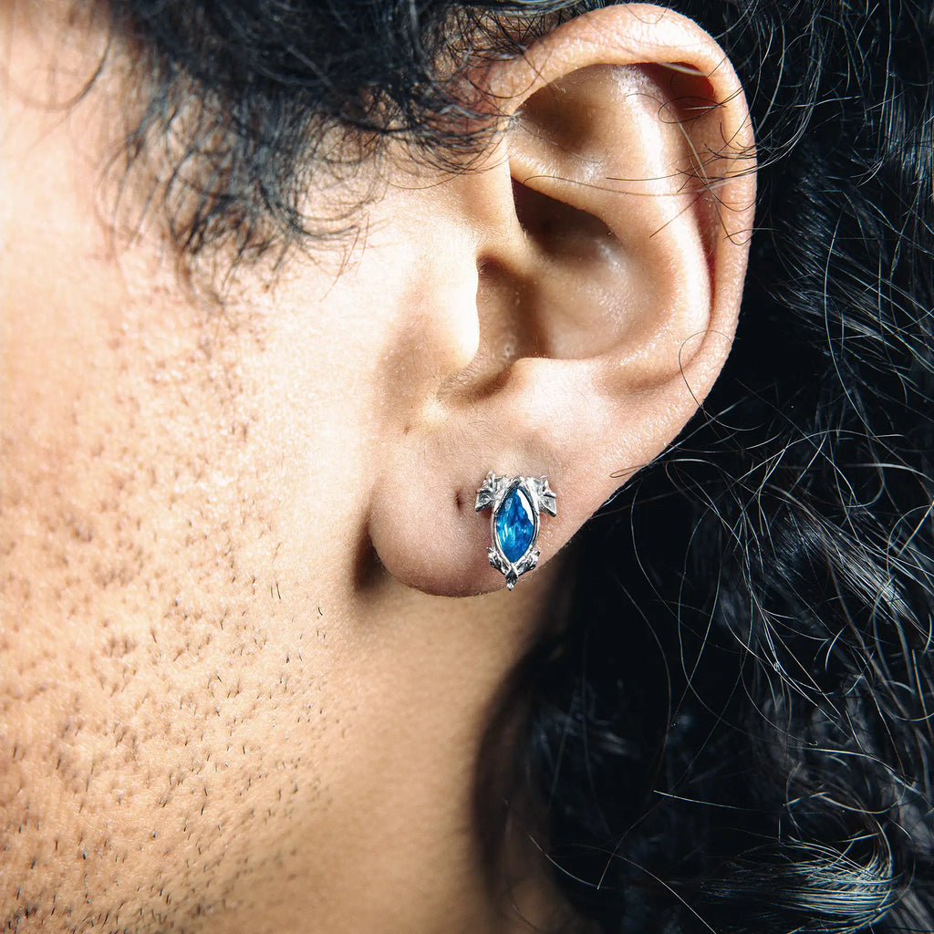 BIRTHSTONE STUD EARRING