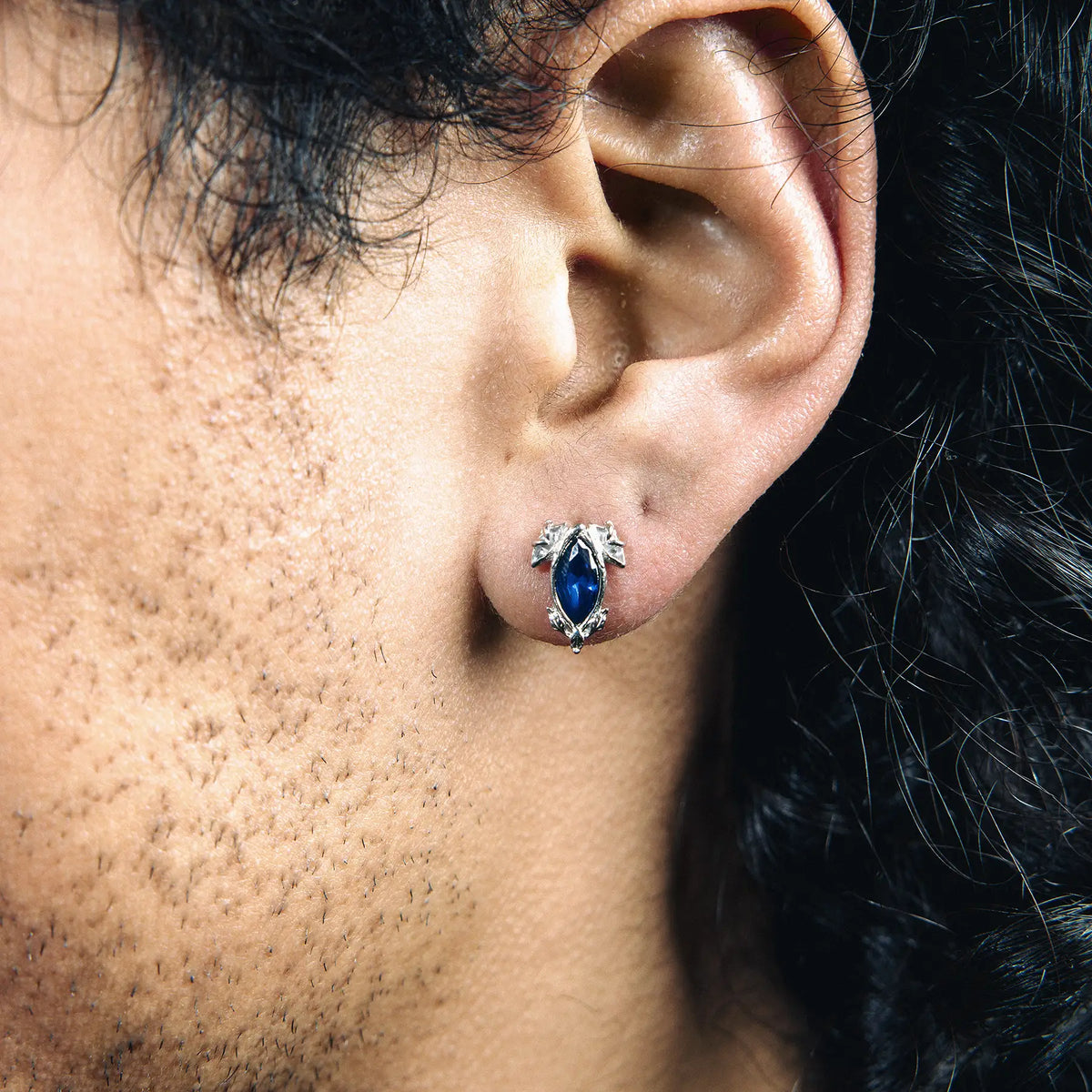 BIRTHSTONE STUD EARRING