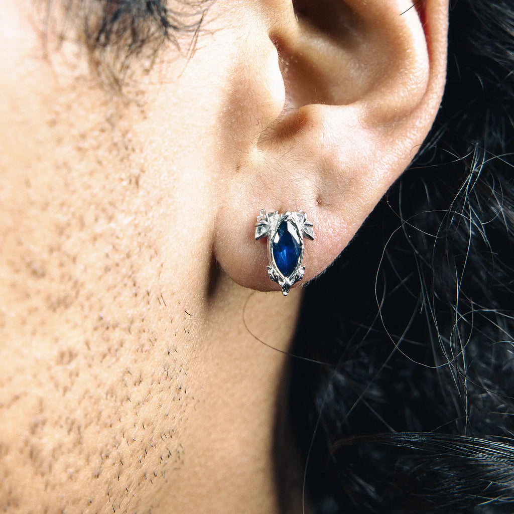 BIRTHSTONE STUD EARRING
