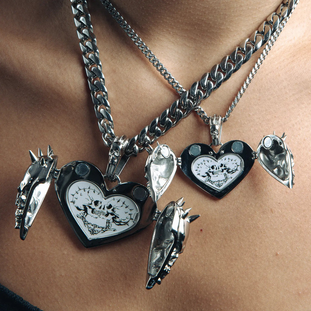 'TIL DEATH DO US PART' LOCKET PENDANT