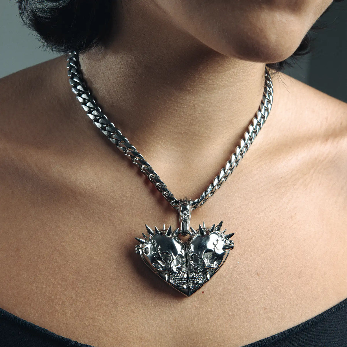 'TIL DEATH DO US PART' LOCKET PENDANT