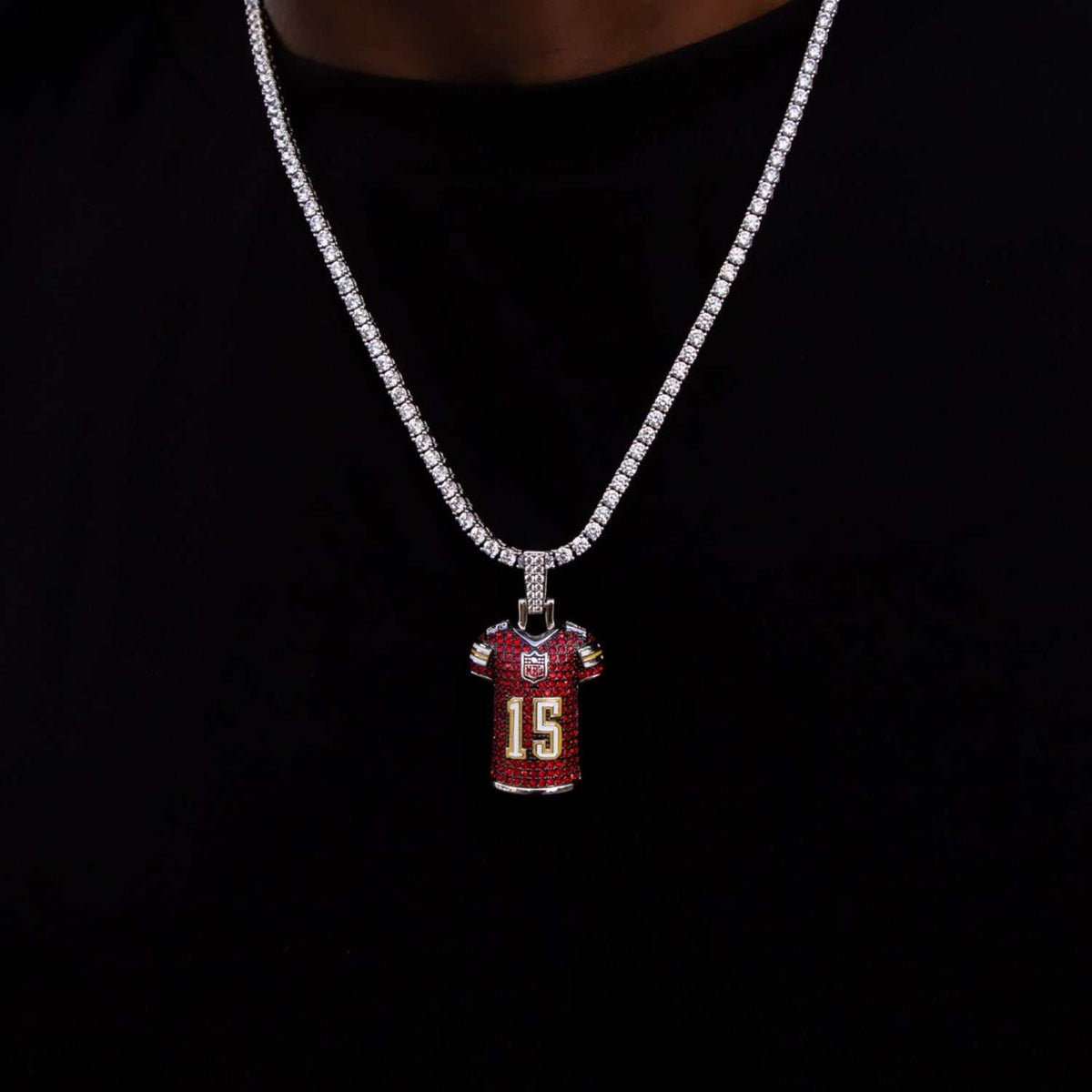 Kansas City Chiefs Patrick Mahomes Jersey Pendant