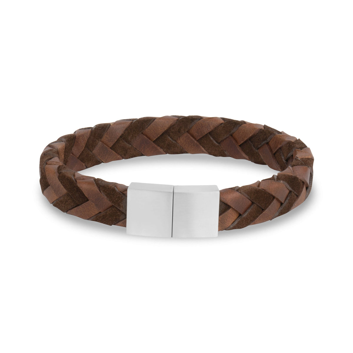 Suede & Smooth Leather Bracelet