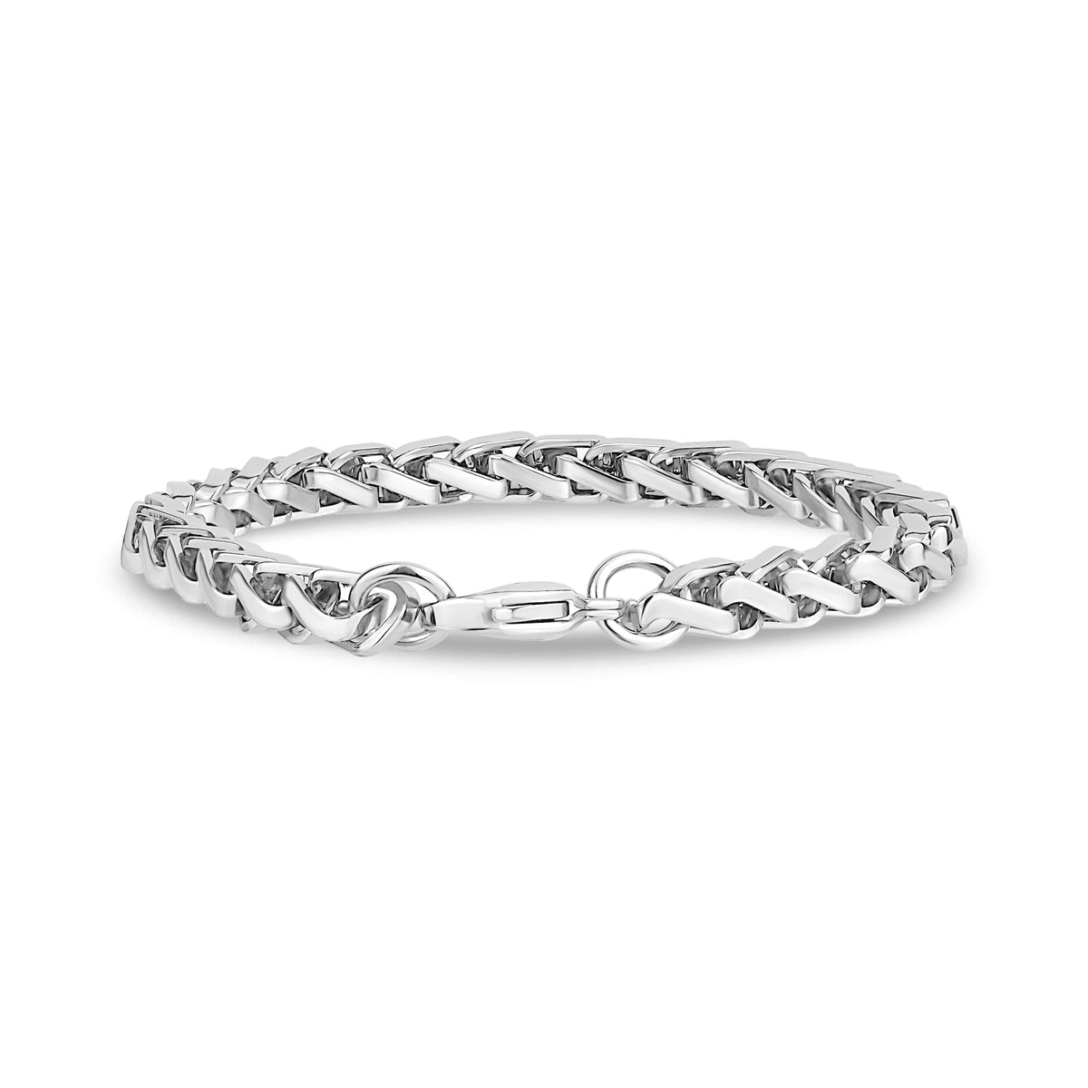 Square Wheat Chain Bracelet | 6MM