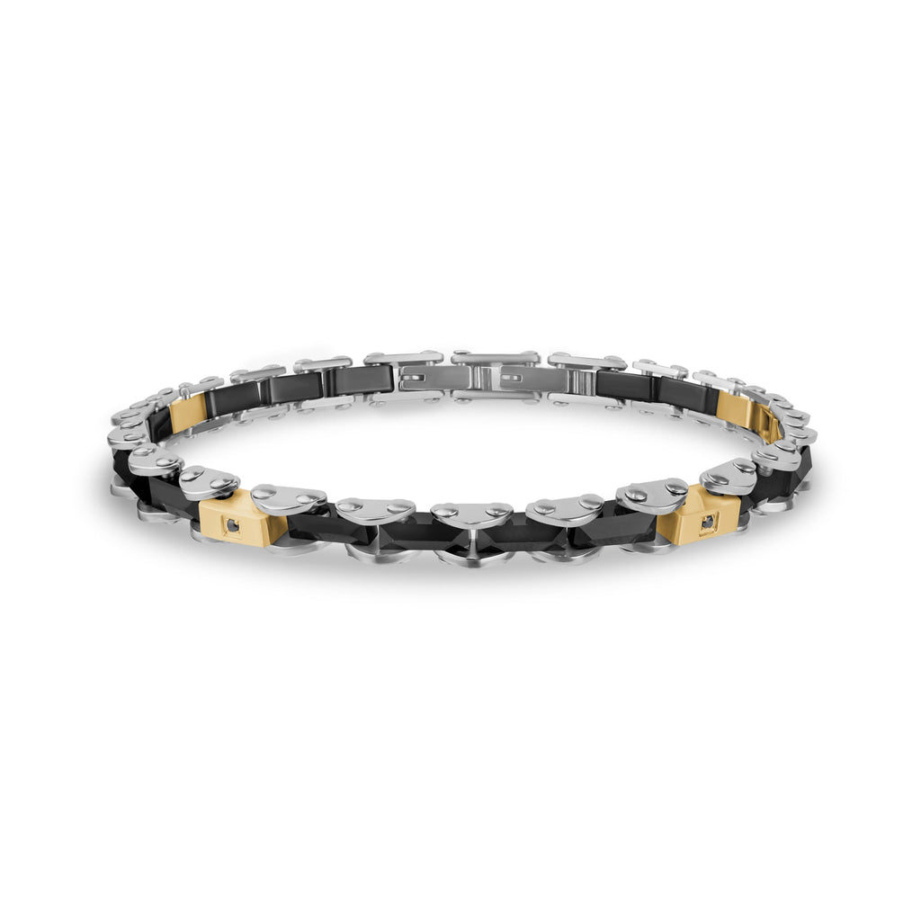 Ceramic Gold Fusion Bracelet