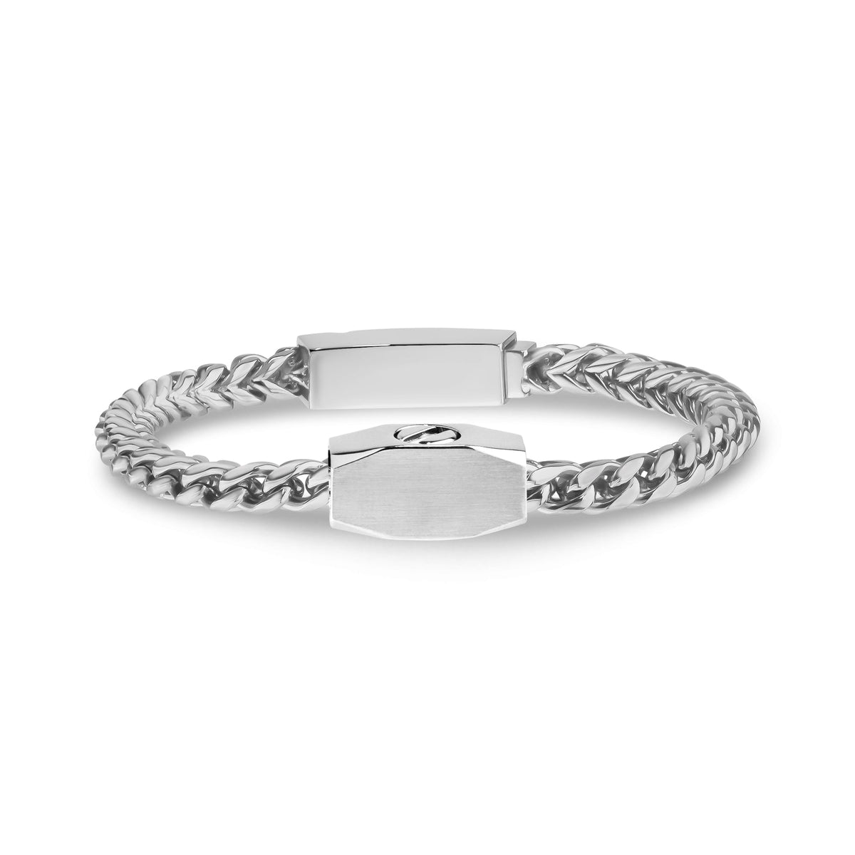 Franco Link Urn Tag Bracelet