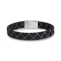 Midnight Fade Leather Bracelet