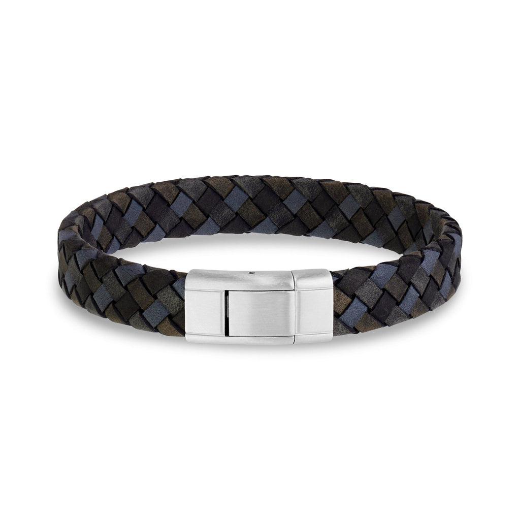 Midnight Fade Leather Bracelet