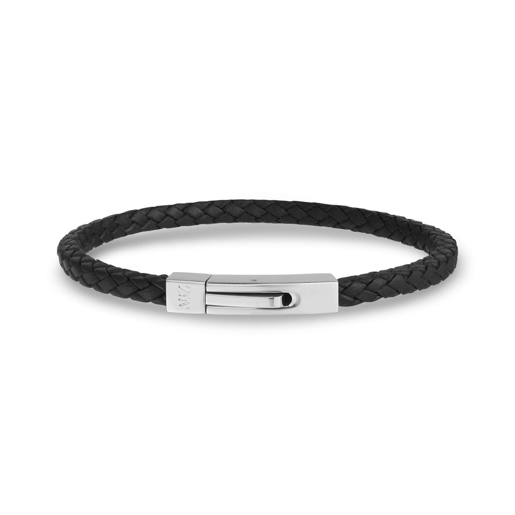 Square Leather Bracelet | 4MM