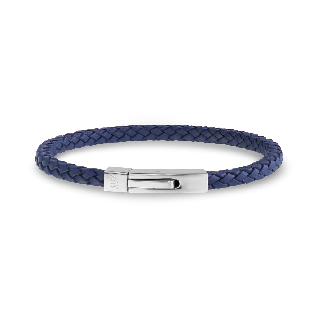 Square Leather Bracelet | 4MM