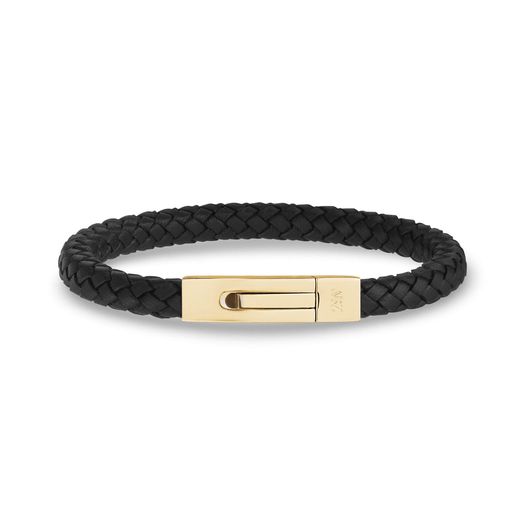 Square Leather Bracelet | 6MM