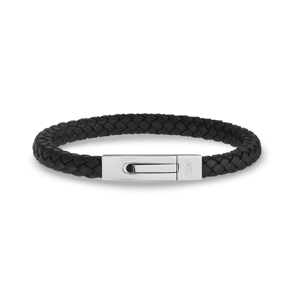 Square Leather Bracelet | 6MM