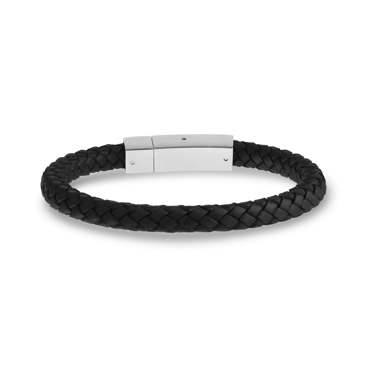 Square Leather Bracelet | 6MM