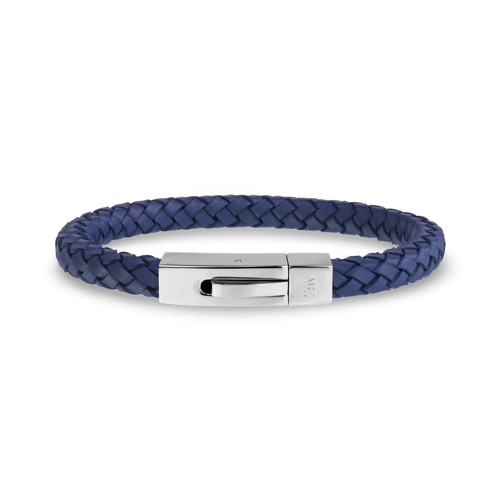 Square Leather Bracelet | 6MM