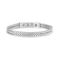 Polished Double Franco Link Bracelet