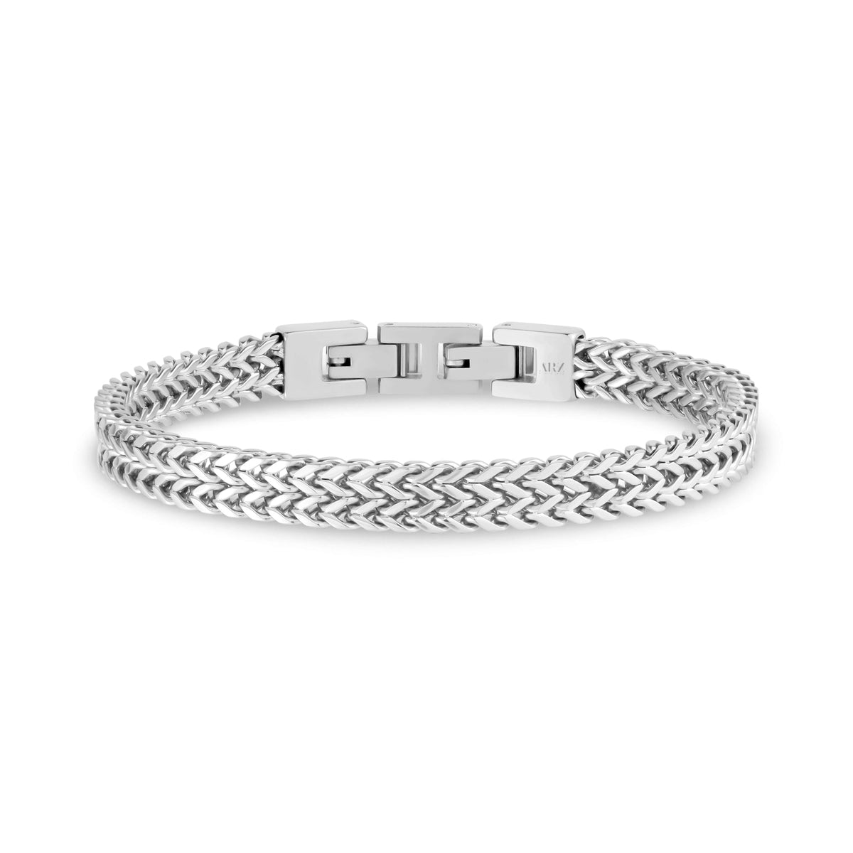 Polished Double Franco Link Bracelet