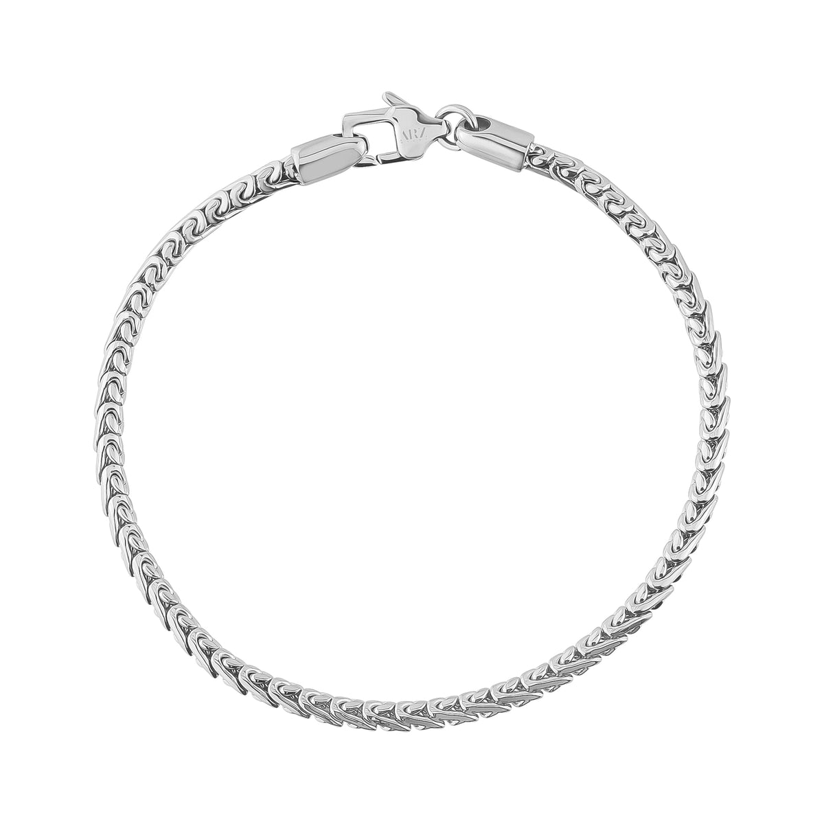 Rounded S Link Bracelet | 3MM