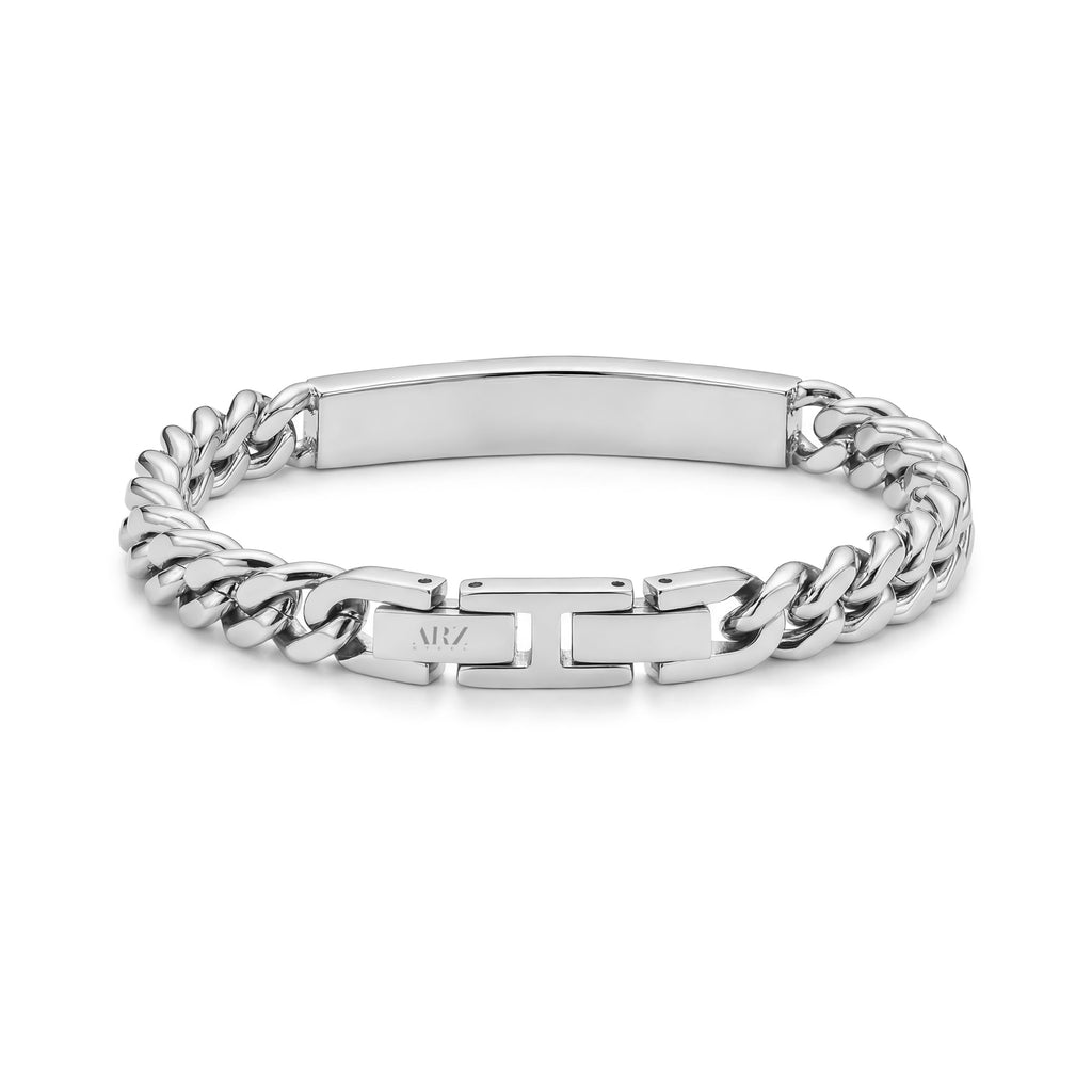 Sculpted Curve ID Bracelet