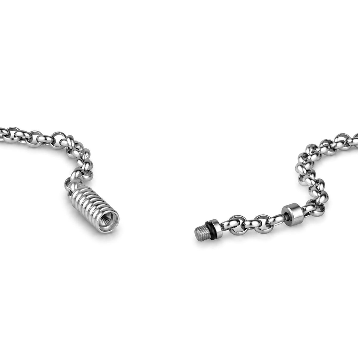 Ribbed Capsule Urn Necklace