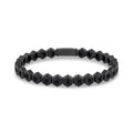 NOX Black Stone Tennis Bracelet