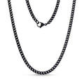 Matte Two Tone Cuban Link Chain | 5MM