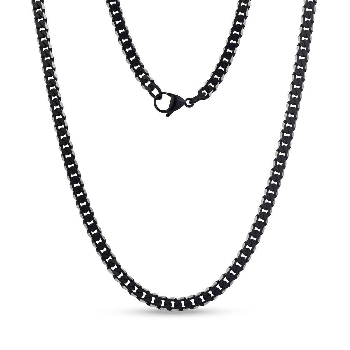 Matte Two Tone Cuban Link Chain | 5MM