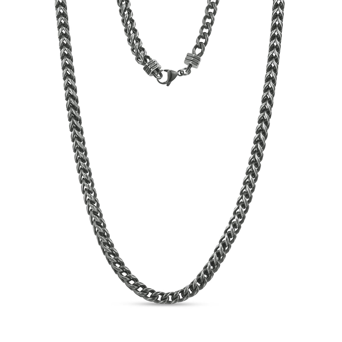 Oxidized Franco Link Chain