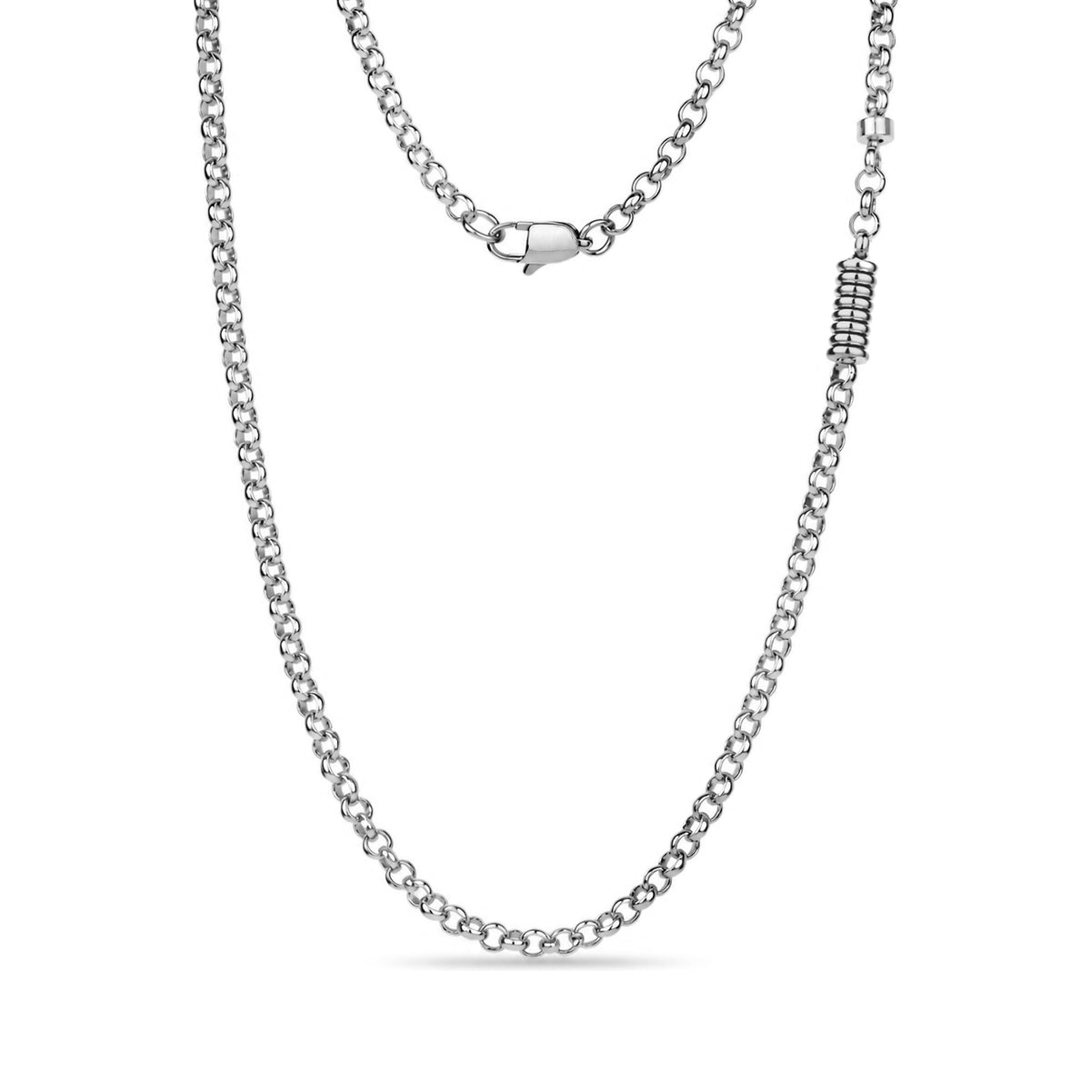 Ribbed Capsule Urn Necklace