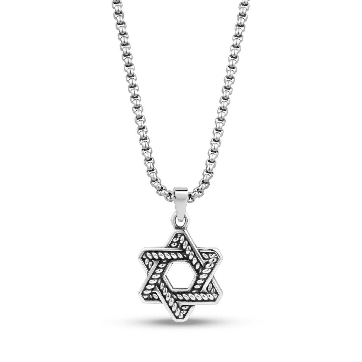 Detailed Star of David Pendant