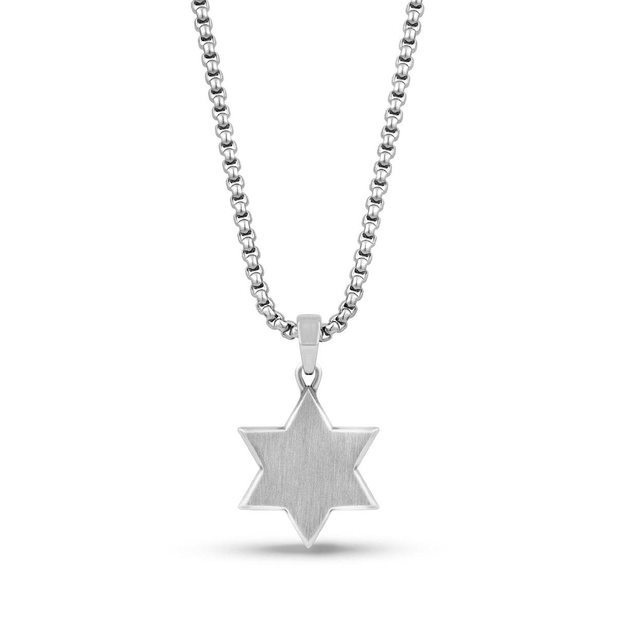 Two Tone Star of David Pendant