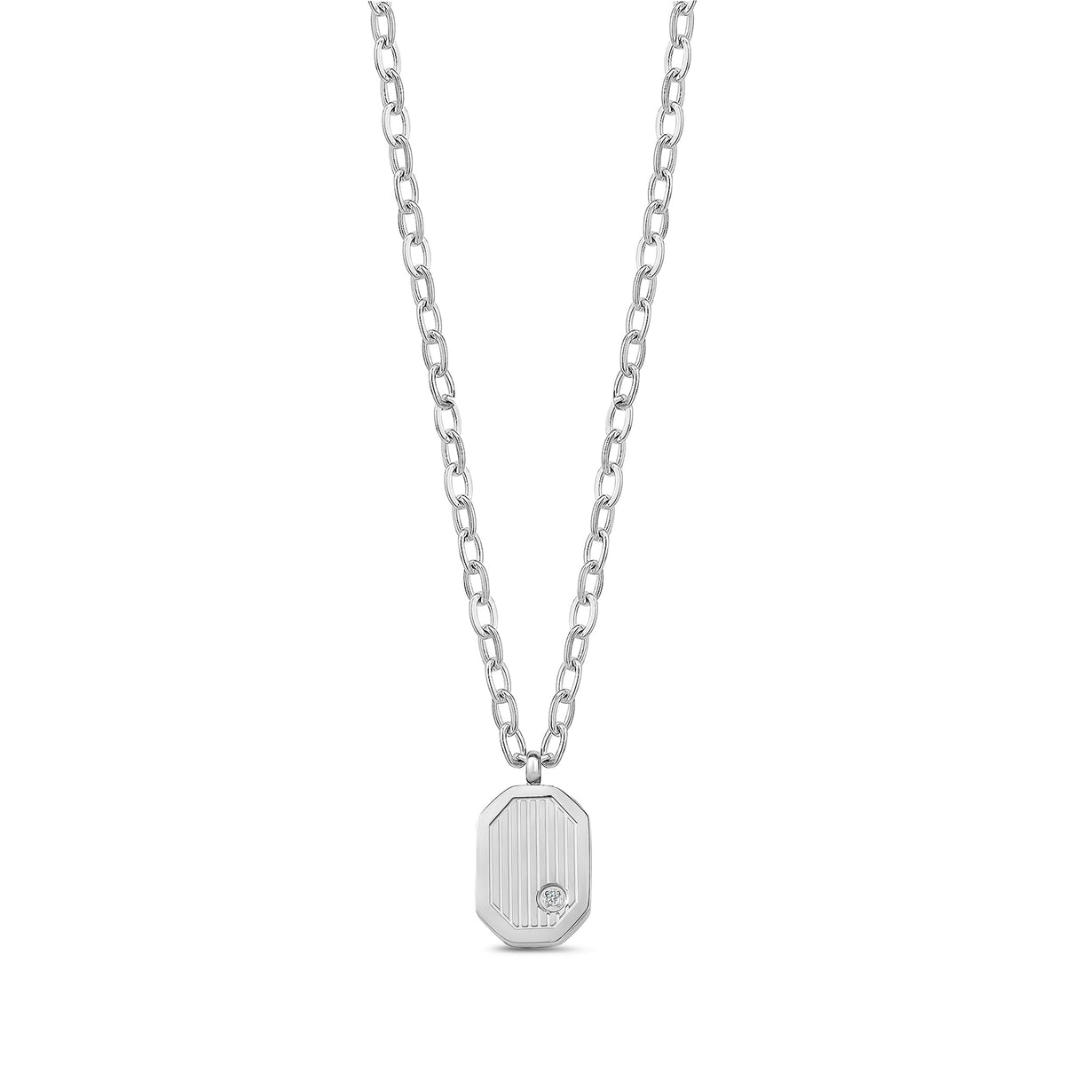Minimalist Tag Pendant