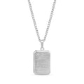 French Serenity Prayer Dog Tag