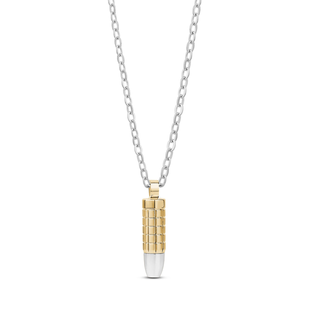Gridlock Bullet Urn Pendant
