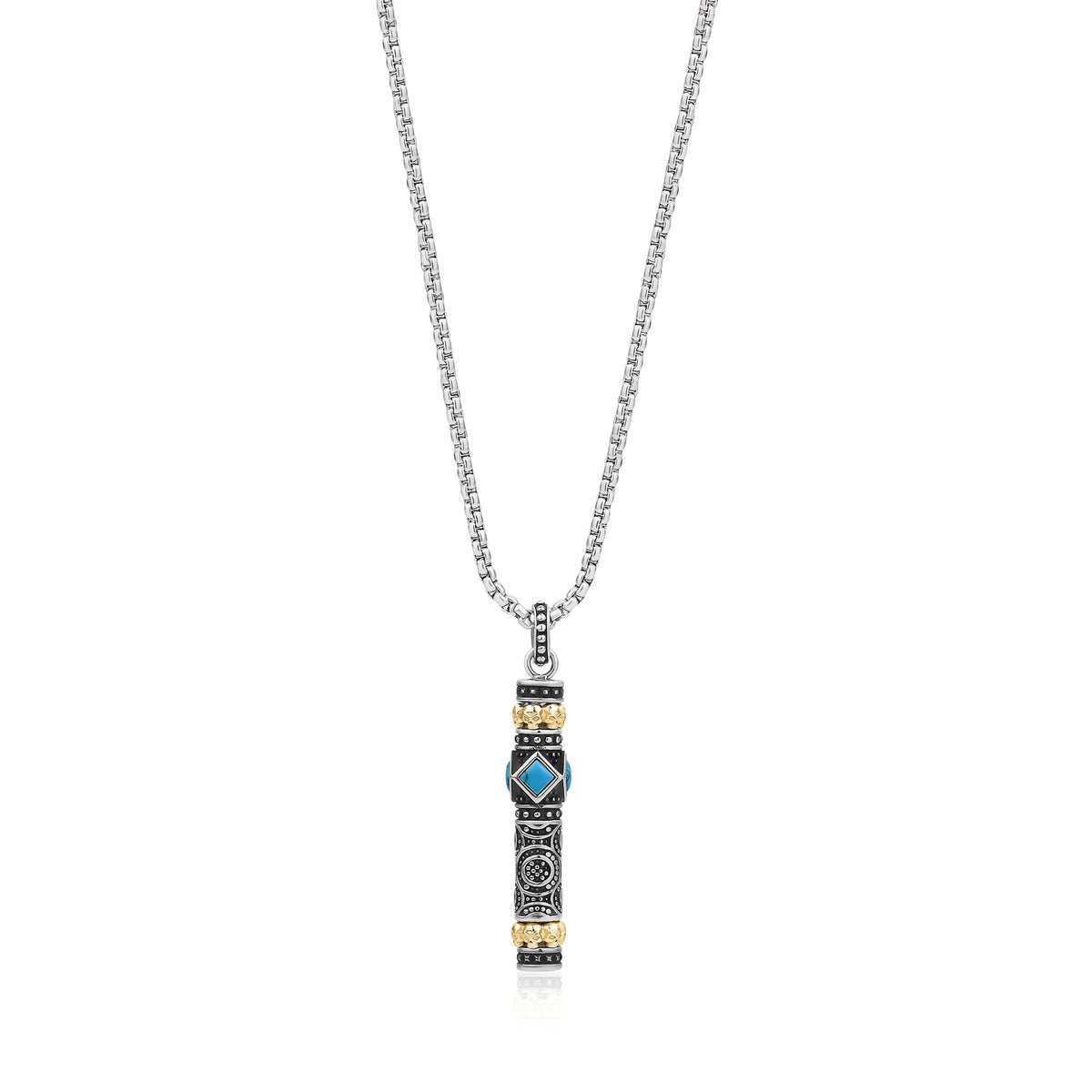 Skulls and Stones Urn Pendant