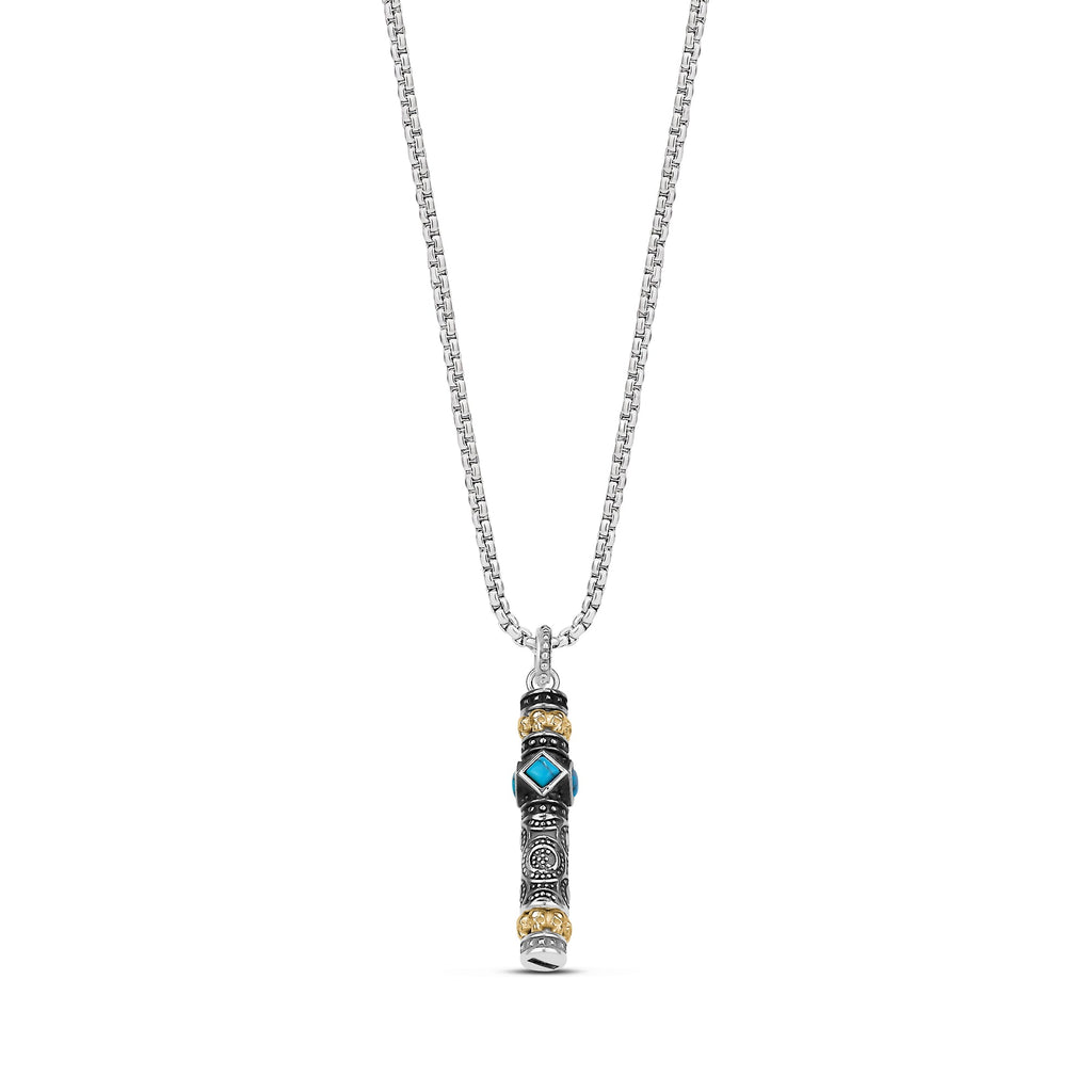 Skulls and Stones Urn Pendant