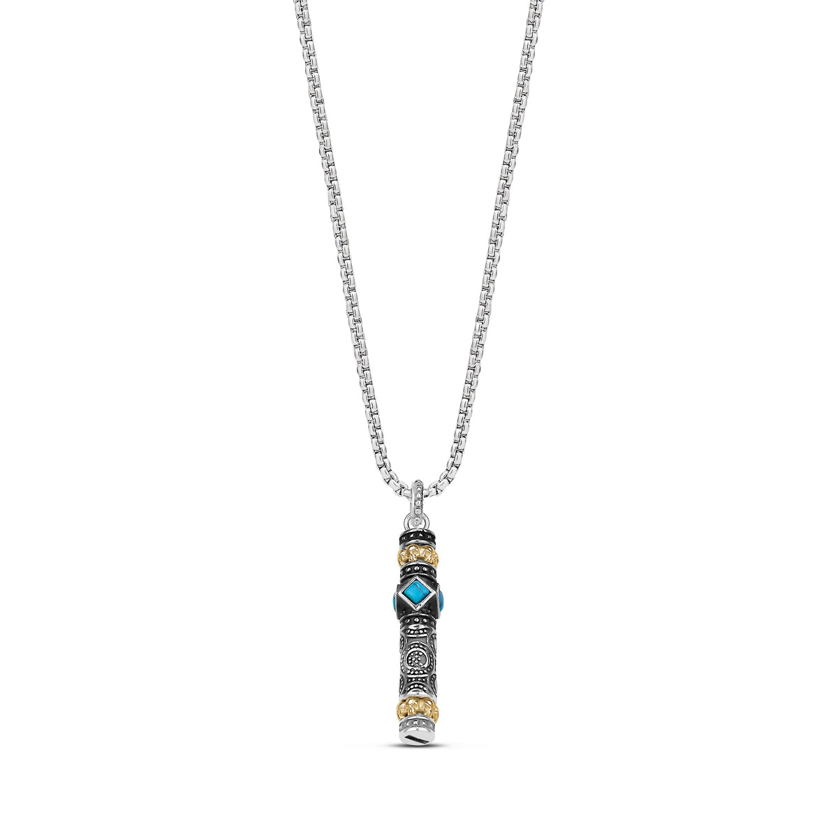 Skulls and Stones Urn Pendant