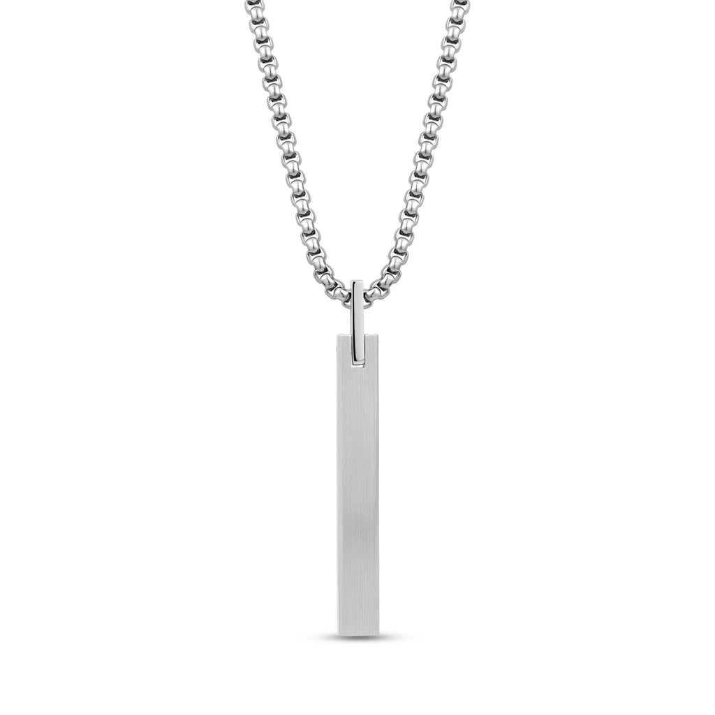 Sleek Matte Bar Pendant