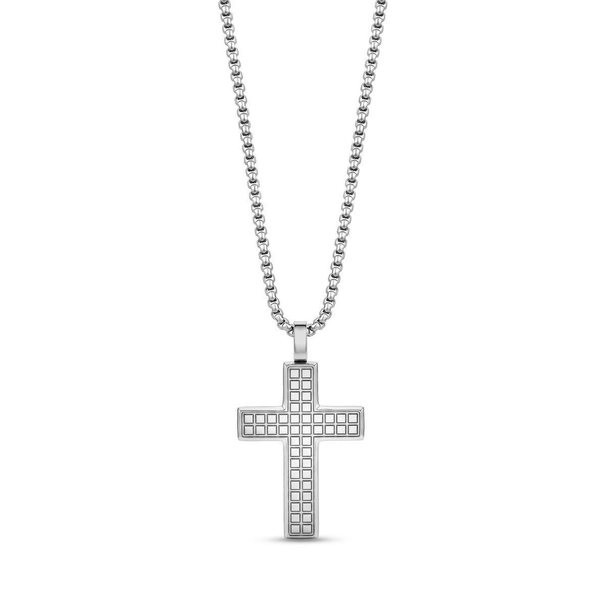 Tiled Faith Cross Pendant