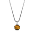 Tiger’s Eye Octagon Pendant