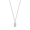 Mini Beveled Edge Urn Pendant