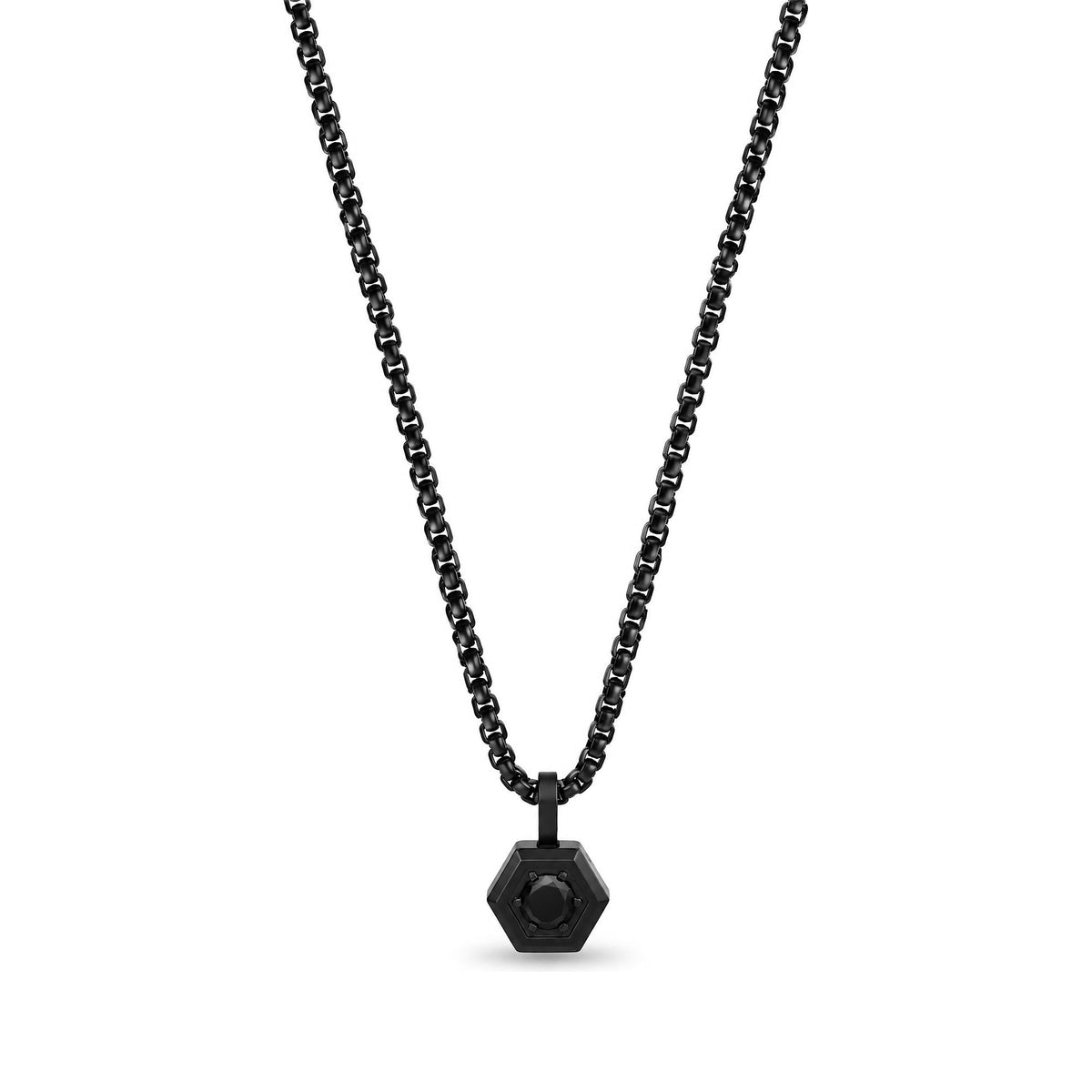 NOX Black Stone Pendant