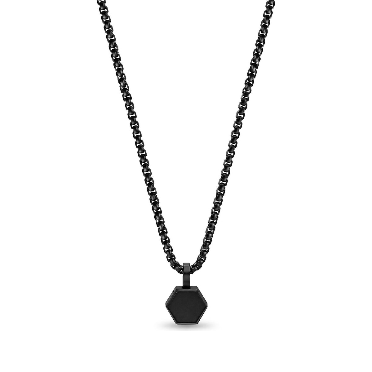 NOX Black Stone Pendant